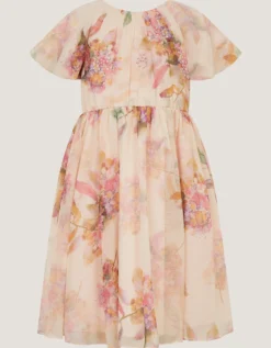 Leila Floral Sequin Party Dress Multi