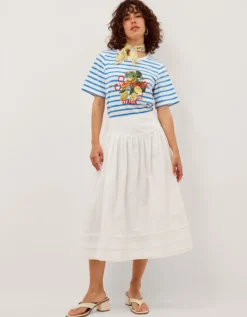 Lindy Sorrento Stripe T-Shirt Blue