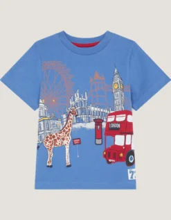 London Zoo Graphic T-Shirt Blue