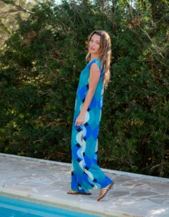 Lyrical Sisters Desert Bubble Jumpsuit Blue