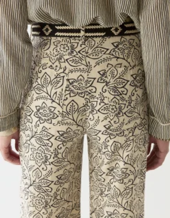 Maison Hotel Lolo Straight Leg Trousers White