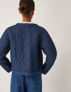 Martha Denim Plait Jacket Blue