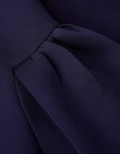 Molly Drop Waist Prom Dress Blue
