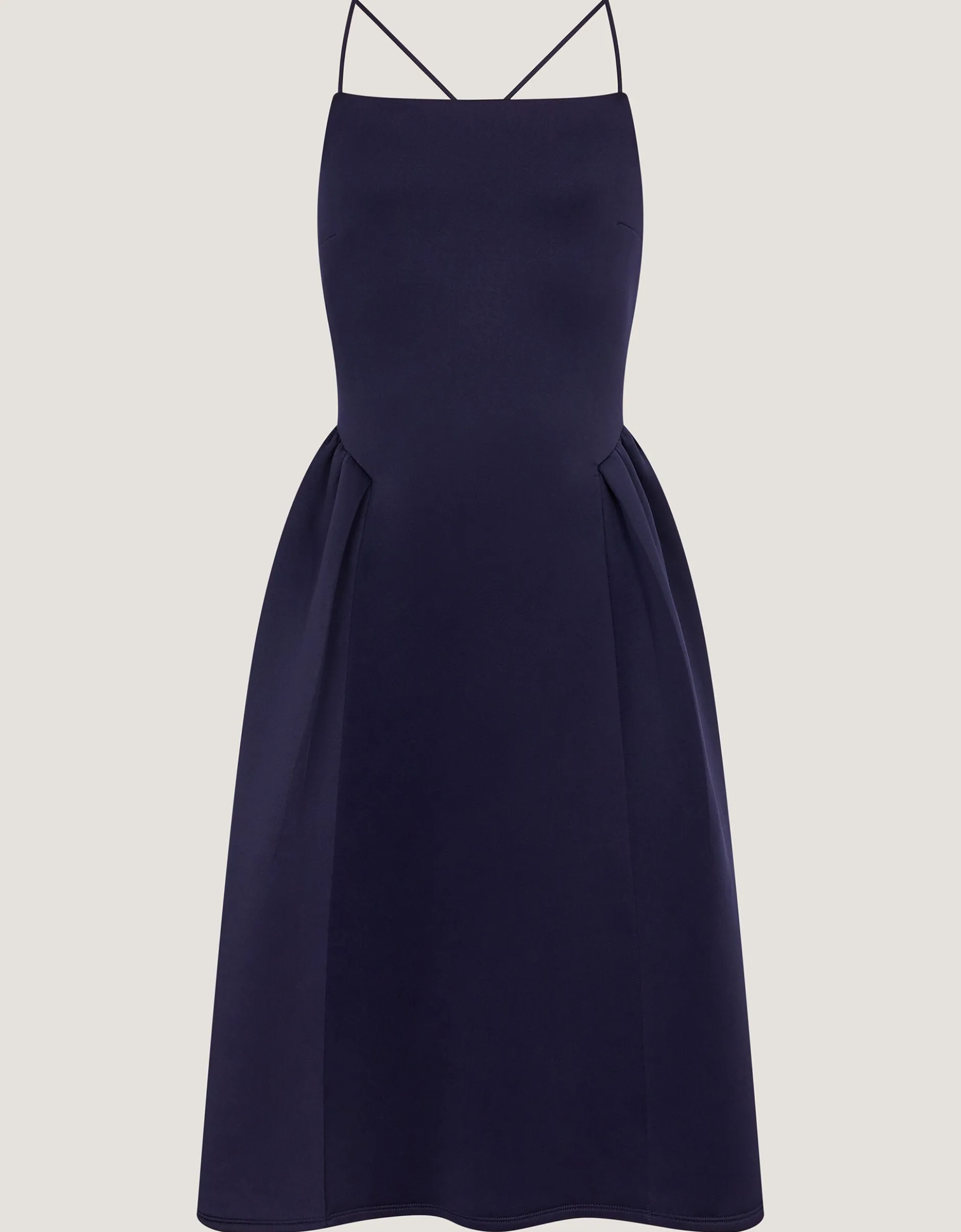 Molly Drop Waist Prom Dress Blue