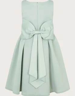 Molly Scuba Bridesmaid Dress Green