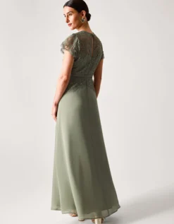 Monica Lace Bridesmaid Dress Green