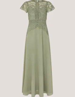 Monica Lace Bridesmaid Dress Green