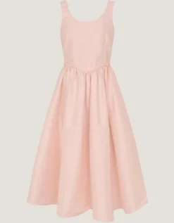 Ohio Taffeta Prom Dress Pink