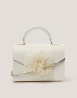 Organza Flower Glitter Bag