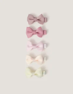 5-Pack Ballet Bow Hair Clips