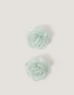 2-Pack Bridesmaid Flower Hair Clips
