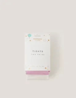 2-Pack Frosted Tights Multi