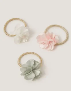 6-Pack Mini Flower Hairbands