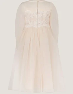 Paige Lace Party Dress White