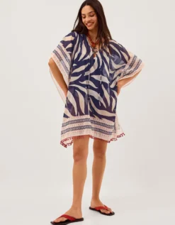 Paloma Print Mini Kaftan