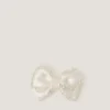 Pearl Bow Hair Clip