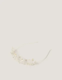 Pearl Flower Tiara