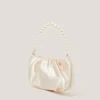 Pearl Headband & Satin Bag Set