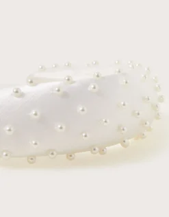 Pearl Padded Bridal Headband