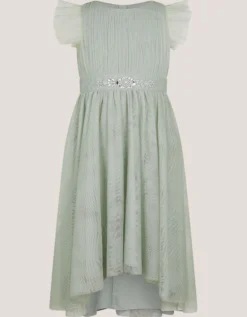 Penelope Belt Dress Green