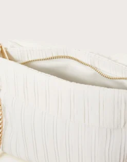 Pleated Bow Bag