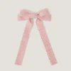 Rhinestone Bow Hair Clip