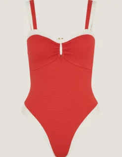 Sabrina Two Tone Swimsuit Orange
