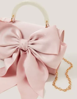Satin Bow Bag