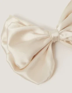 Satin Bow Hair Clip