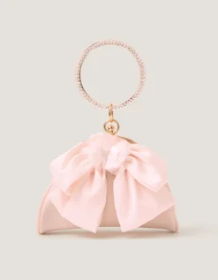 Sequin Bow Bangle Bag