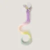Sequin Unicorn Fake Hair Clip