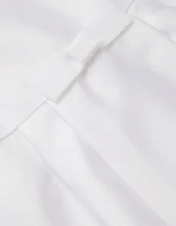 Sicily Pearl Collar Communion Dress White