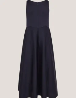 Sleeveless Sequin Prom Dress Blue