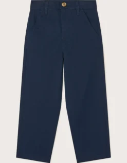 Straight Chino Trousers Blue