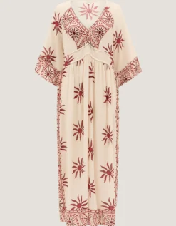 Sunnie Midi Beach Dress Ivory