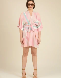 Tallulah and Hope Stripe Mini Dress Multi