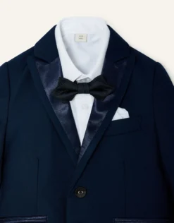 Thomas 4-Piece Tuxedo Suit Blue