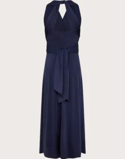 Tia Twist Prom Dress Blue