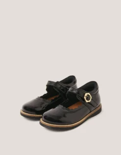 Toddler Leather Mary Janes Black