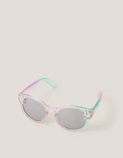 Unicorn Ombré Round Sunglasses