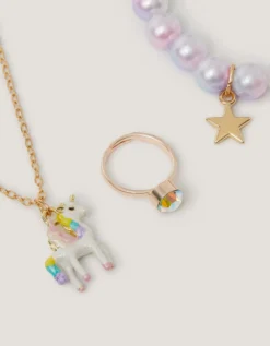 Unicorn Star Jewellery Set
