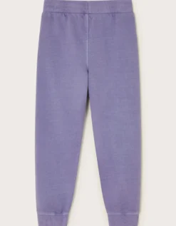 Washed Jersey Joggers Blue