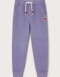 Washed Jersey Joggers Blue