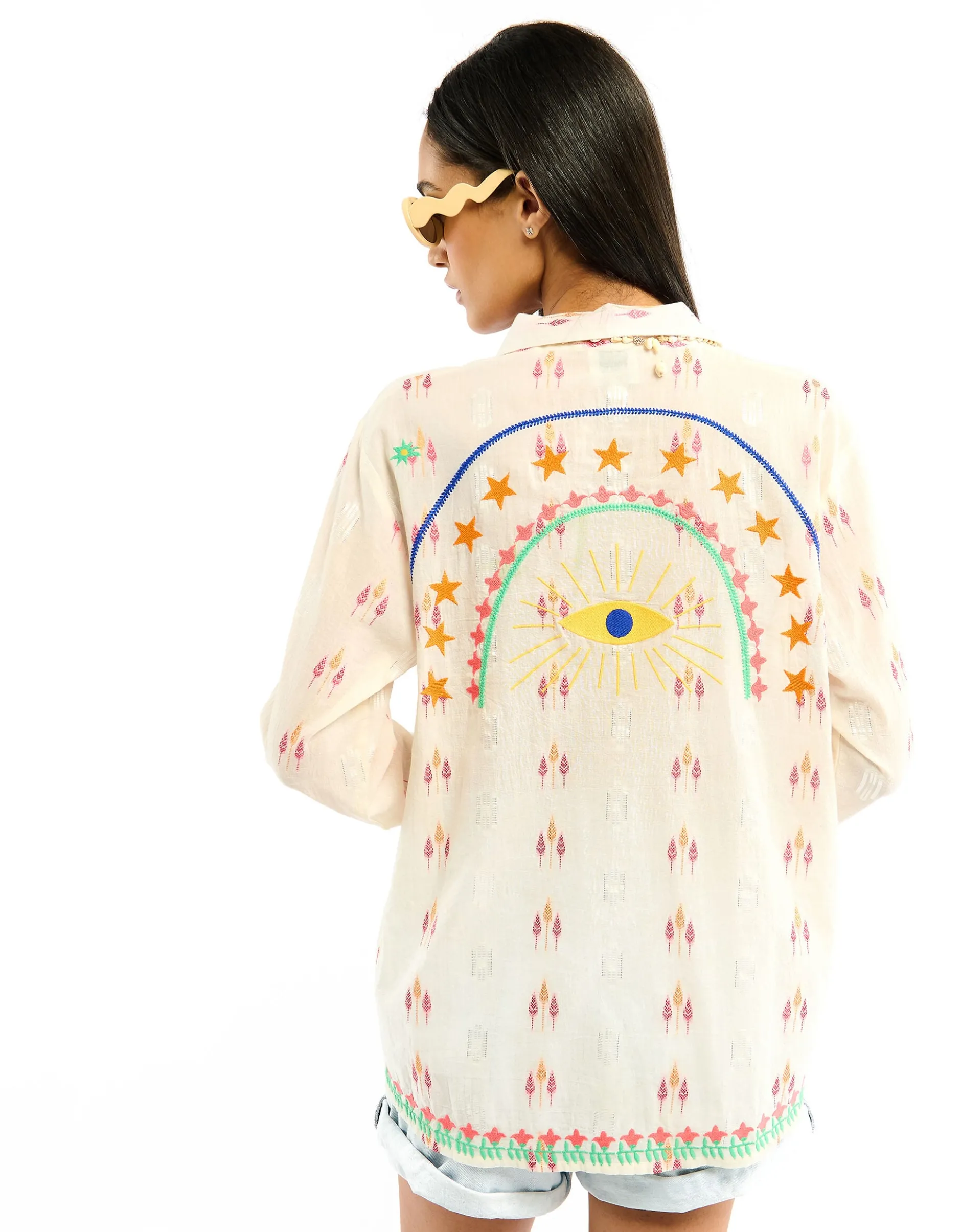 Wild Charlie Jacquard Shirt White